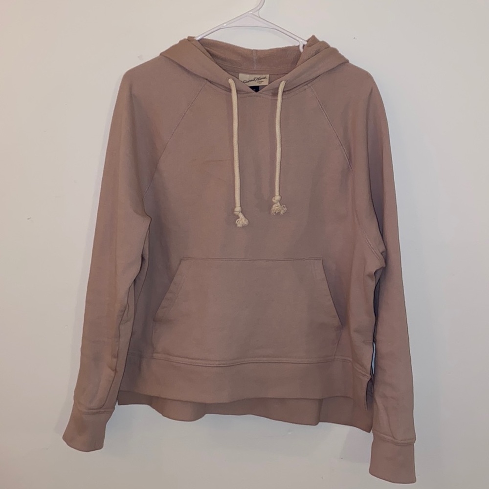 Cream and Tan sweatshirt NWOT